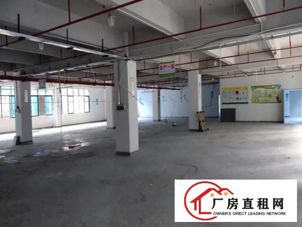 
		龙岗宝龙工业区原房东厂房二楼1300平方出租，有红本可分租
	