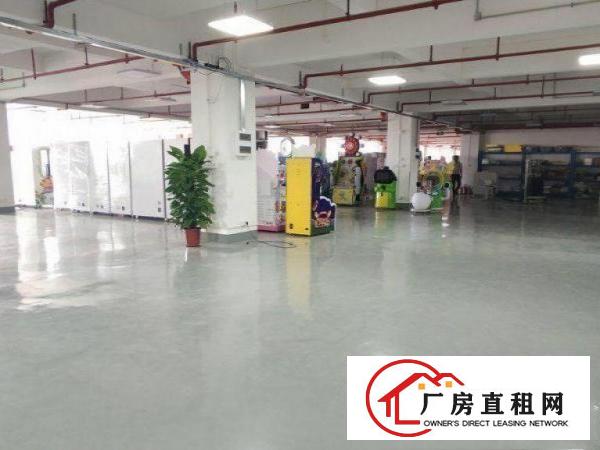 
		平湖标准一楼1100平方灰色地坪漆精装修出租可分租
	