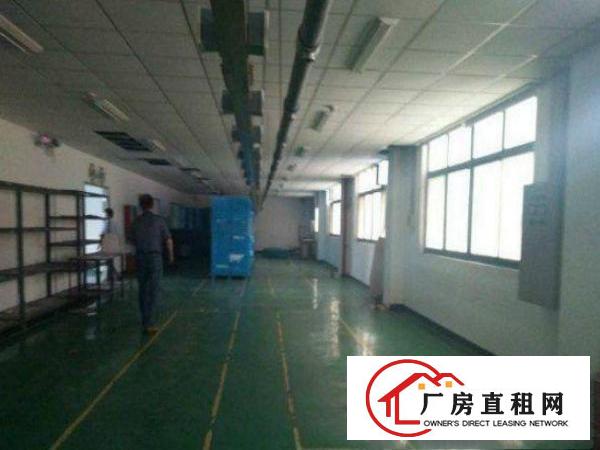 
		布吉深马工业园标准厂房楼上300平方招租，形象好
	