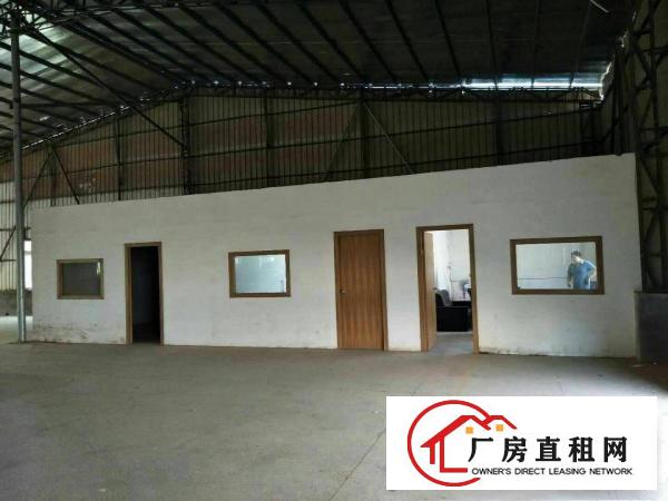 
		出租惠阳镇隆原房东带办公室单一层钢构厂房1200平方
	
