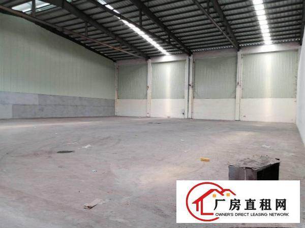 
		实业客分租1000平方厂房，滴水高8米，中间无柱子
	