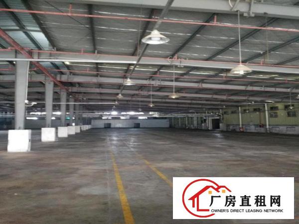  虎门镇怀德钢结构单一层30000平方厂房出租