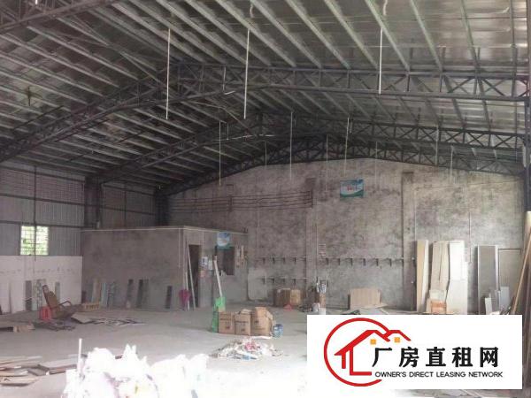  镇口工业区1600平方独门独院单一层厂房，200KVA