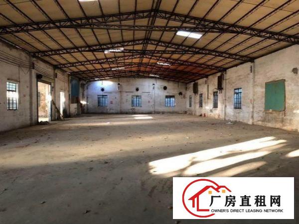  镇口工业区1600平方独门独院单一层厂房，200KVA