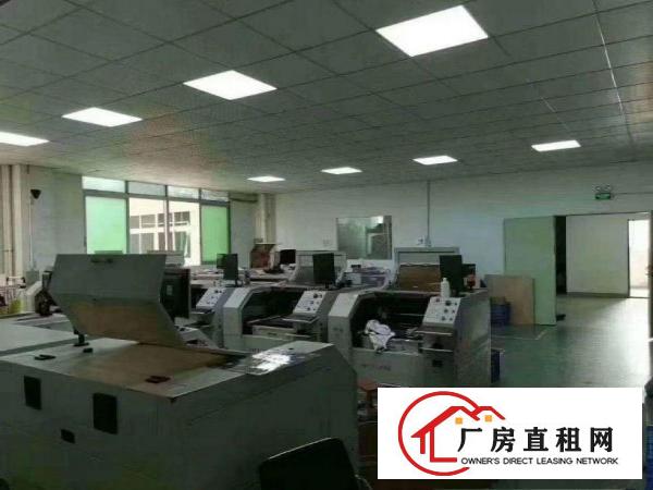  大宁厂房二楼600平方，办公室精装修天花吊顶，地坪漆