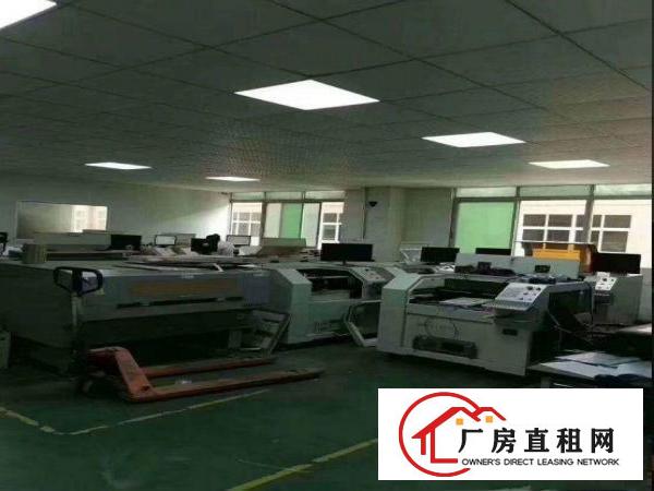  大宁厂房二楼600平方，办公室精装修天花吊顶，地坪漆