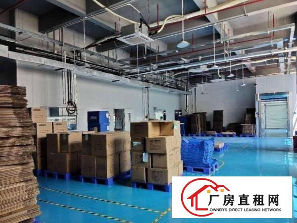  虎门寨现成精装修厂房5300平方水电齐全，可办环评楼上整层无