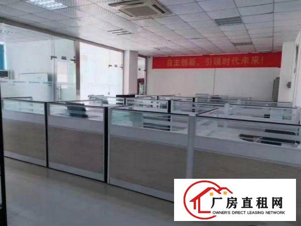  龙眼工业区花园式厂房分租3楼1250证件齐全现成办公室