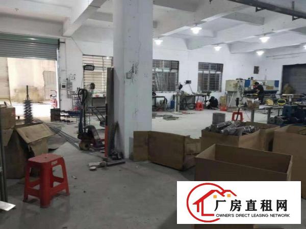  虎门龙眼新空出一楼500平厂房出租精装修水电齐全