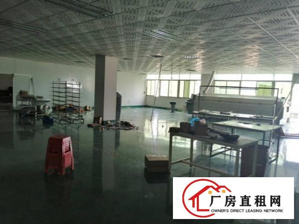  虎门北栅新出二楼800平水电齐全，办公室带精装修厂房出租！
