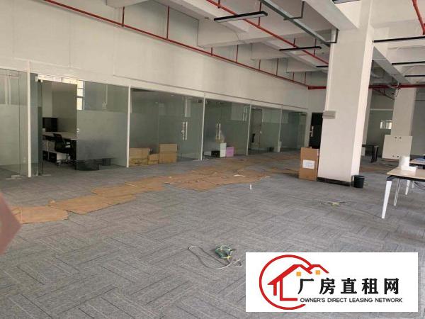  虎门沿江高速花园式厂房三楼2910平出租水电办公室齐全