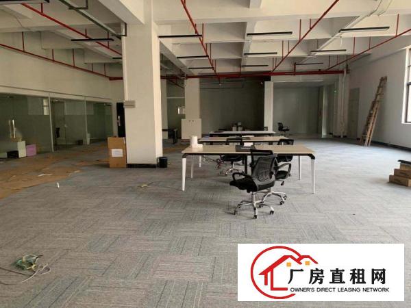  虎门沿江高速花园式厂房三楼2910平出租水电办公室齐全