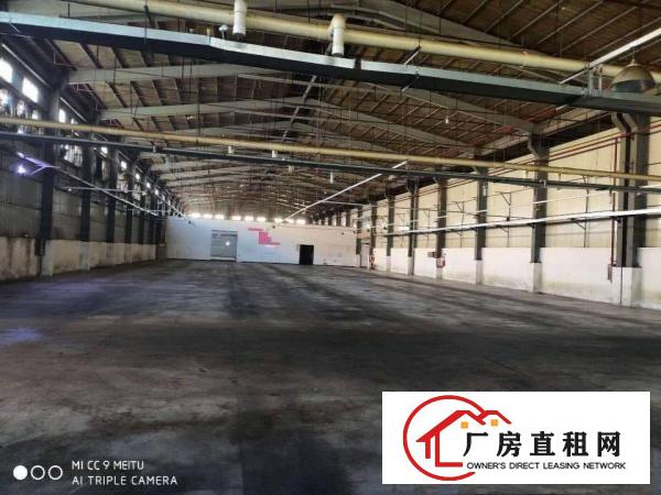  熔喷布机械行业厂房，面积9000方滴水10米电量充足可分租