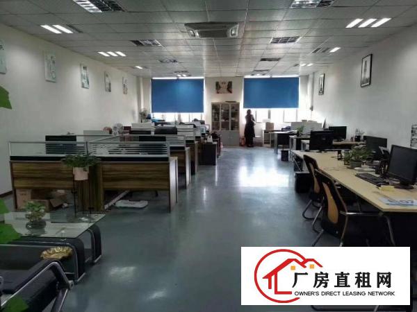 虎门南栅楼上1500平带办公室装修厂房出租！