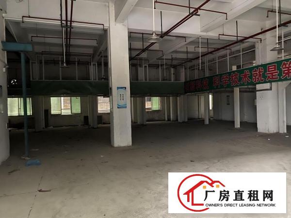  虎门北栅楼上2600方实际面积厂房出租带办公室装修带环评