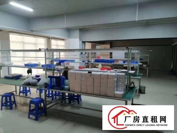  小捷滘工业区现成电子办公加工厂房楼上700平方，豪华装修