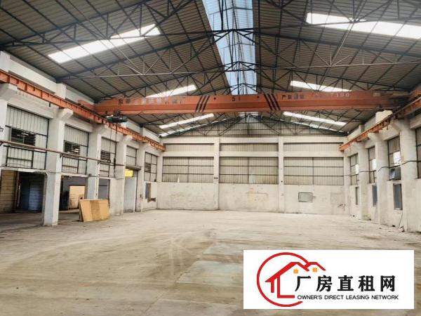  带10吨天车！10米高5000平方钢构厂房出租啦！