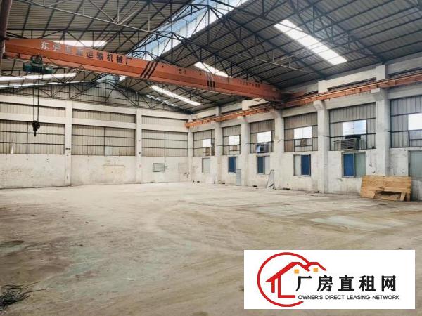  带10吨天车！10米高5000平方钢构厂房出租啦！