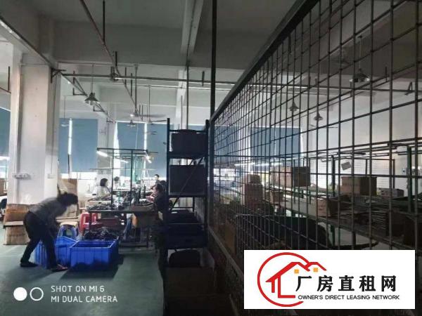  长安乌沙大润发旁楼上300平起租电子厂房已分割好