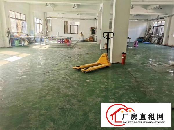  长安乌沙新出楼上现成装修厂房350平方有办公室车间地坪漆