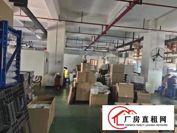  长安沙头新出楼上950平带办公室装修厂房出租水电到位