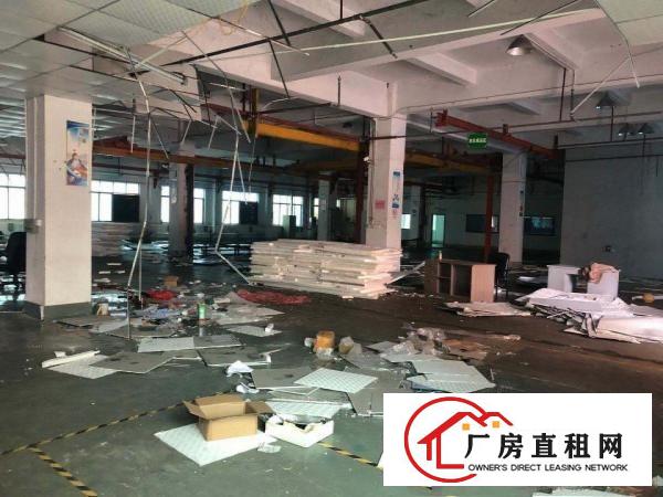  厦边空出一楼高7米厂房2000平出租