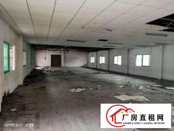  长安厦岗楼上新出600平厂房出租带货梯可进出大货车易招工