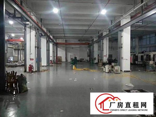  厂房带行车1楼层高7米2500平米带装修水电办公区域齐全招租