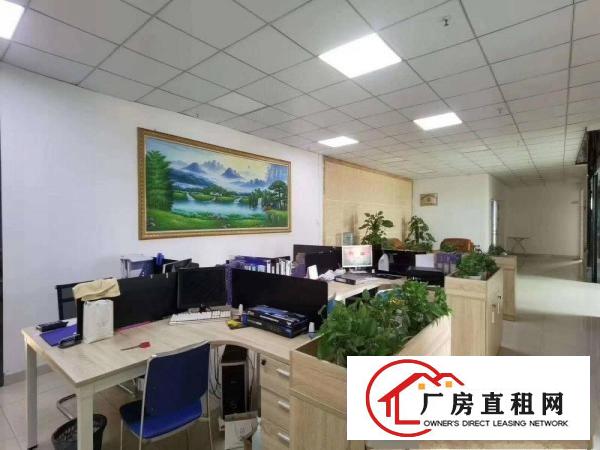  宵边新出二楼带豪华装修380平方米厂房出租
