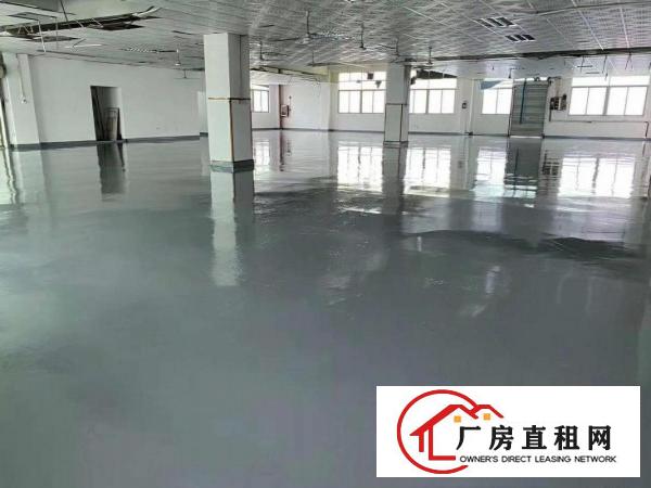  长安锦厦新出三楼1100平方全新地坪漆吊顶，形象大气