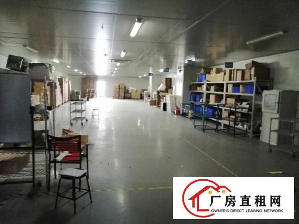  长安厦岗空出1200平楼上带办公室装修厂房出租