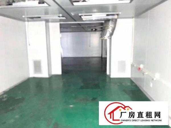  宵边靠深圳松岗楼上新出400平方有无尘车间