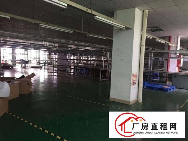  长安新出二楼3000平方，可以分租，带地坪漆现成办公室