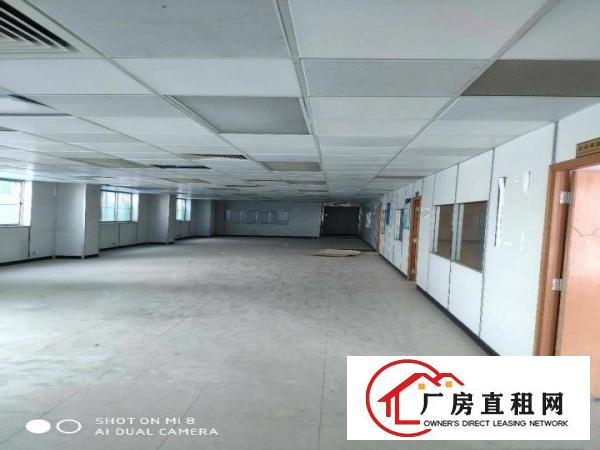  长安霄边万达对面新出650平带办公室精装修厂房出租