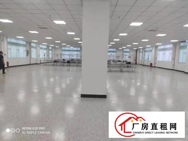  长安上沙豪华装修厂房楼上1000平方主线到位注入住即可生产