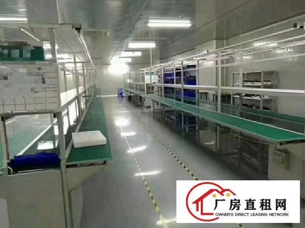  长安镇刚空出楼上精装修1000平方厂房出租，水电齐全货梯直达