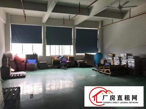  长安沙头社区，新出楼上350平带简装修，车间水电齐全