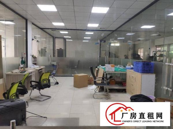  厦岗现成水电豪华装修一楼厂房招租