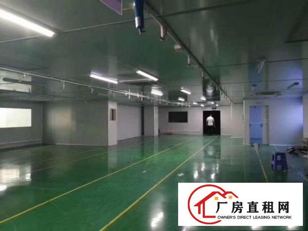  长安镇刚空出精装修厂房1500平方实际面积，水电齐全可办环评