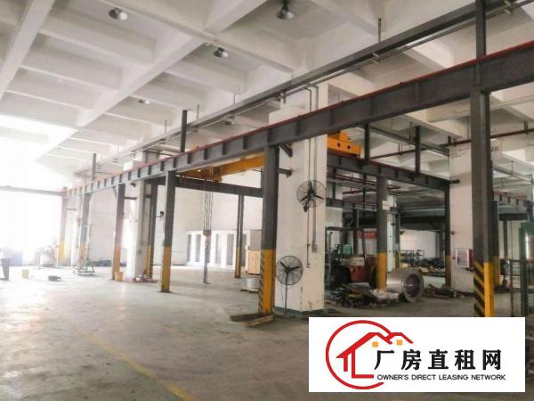  长安镇沙头工业园出租带行车1900平厂房可分租设施齐全