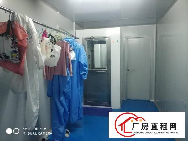  口罩仓库长安乌沙楼上3000平厂房出租可分租无尘车间