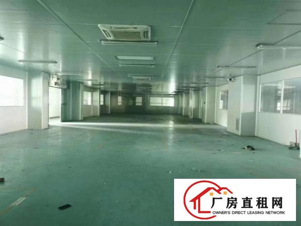  长安镇沙头新出豪华无尘车间厂房3楼3200平方火爆招租可分租