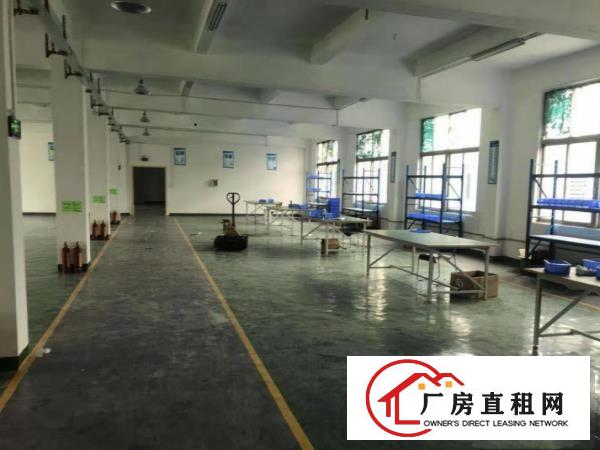  沙田镇工业园出租二楼750平带现成办公室装修租11块无杂费