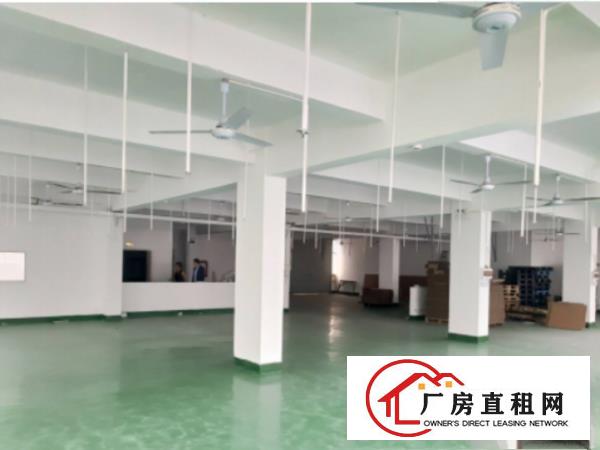  沙田镇工业区出租二楼600平厂房有办公室形象好可分租