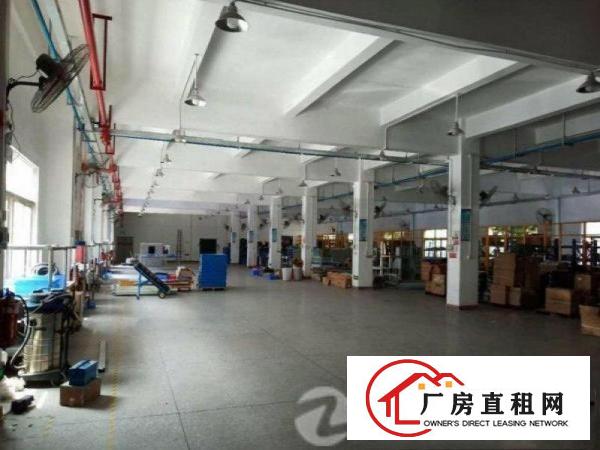  独院厂房一楼2500平带地坪漆有喷淋办公室装修空地大