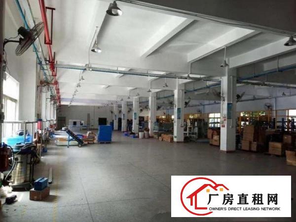  独院厂房一楼2500平带地坪漆有喷淋办公室装修空地大