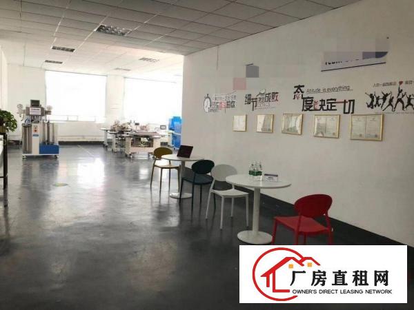  三屯工业园精装修1000平方厂房出租电梯直达车间地坪漆好招工
