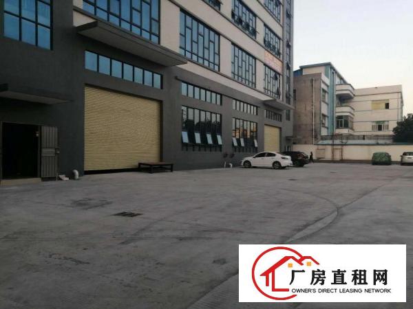  厚街下汴房东直租莞太路边独门独院全新厂房可分租单层1350平