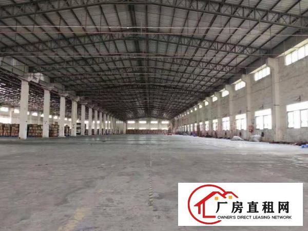  厚街白濠独门独院钢构厂房出租6500平米，可分租，空地超大