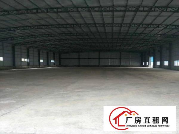  厚街白濠独门独院钢构厂房出租6500平米，可分租，空地超大